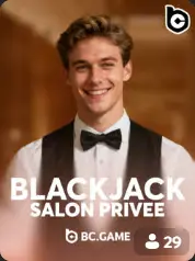 Blackjack Salon Privee BC Game Maldives cover