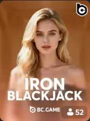 Iron Blackjack BC Game Maldives cover