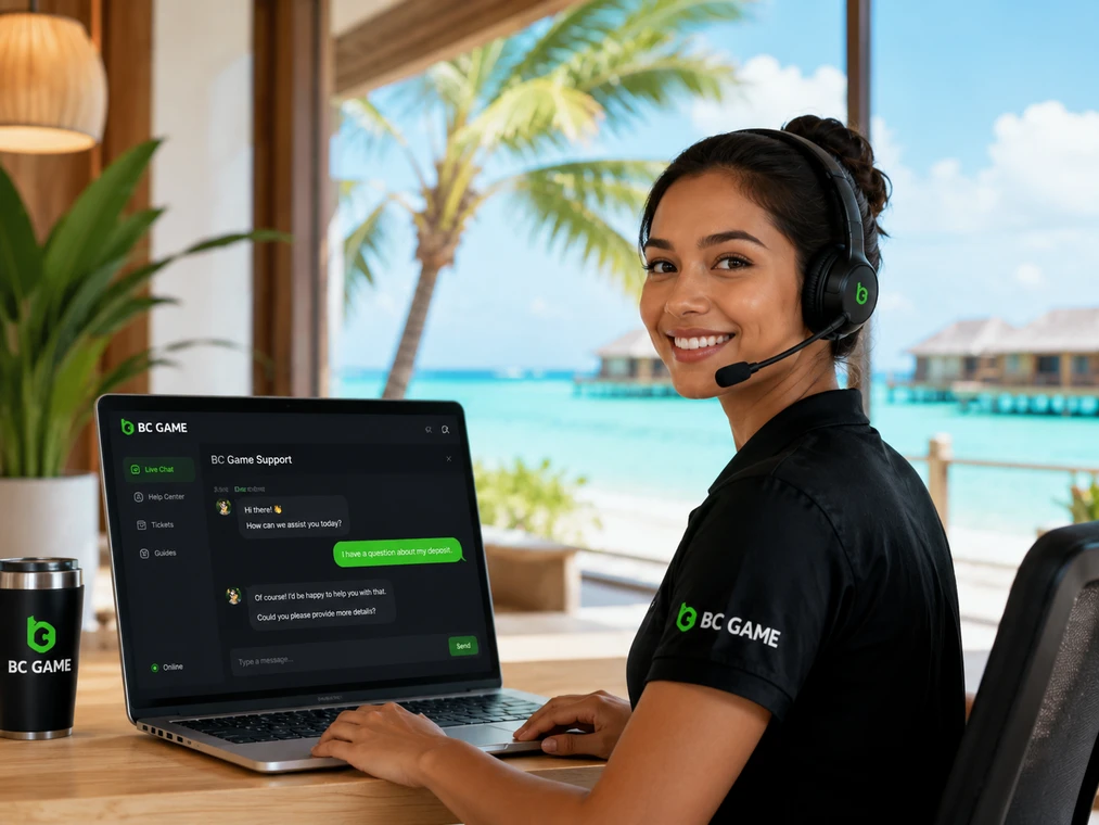 BC Game Maldives customer support assistance for casino and sportsbook players