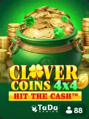 Clover Coins 4x4 Hit The Cash BC Game Maldives cover